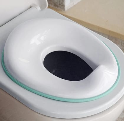 Portable Baby Potty Training Seat for Boys and Girls Potty seat Toilet Seat for Kids 0 to 5 years Child Toddler Non-Slip with Splash Guard Fits Round & Oval Western Toilets, Blue
