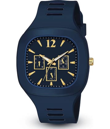DECLASSE - Blue PU Analog Men's Watch