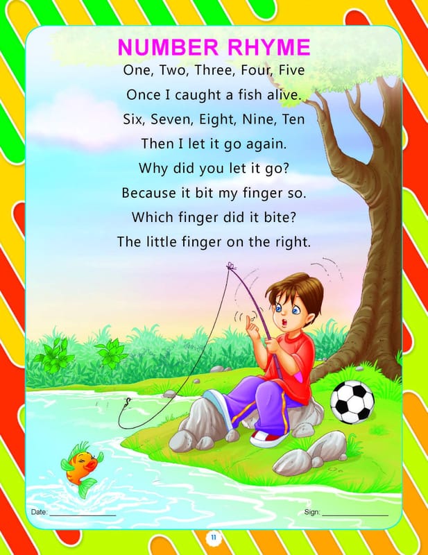 Pre-Nursery Rhymes & Story Book for Age 2- 5 Years | Early Learning ...
