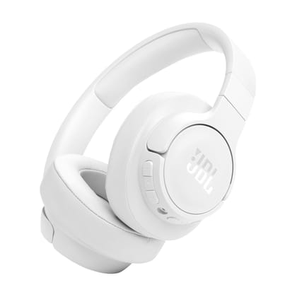 JBL Tune 770NC Wireless Over Ear ANC Headphones with Mic, Upto 70 Hrs Battery, Speed Charge : 5 min Charge Gives up to 3H of Playback, Customized EQ, Google Fast Pair, Dual Pairing, BT 5.3 (White) JBL Tune 770NC Wireless Over Ear ANC Headphones with Mic,