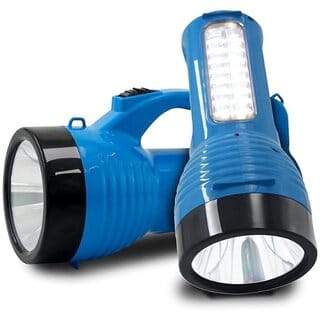 Charkee 16W Portable Lithium Ion Battery 12Led Emergency Light Rechargeable (Pack Of 1)