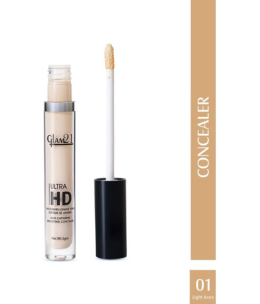 Glam21 Ultra HD Liquid Concealer for HD Finish Non-sticky Longlasting Matte Look 5gm Shade-05