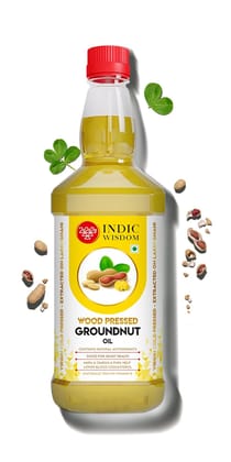 INDIC GROUNDNUT OIL 1LITRE BOTTLE