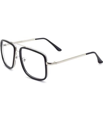 Peter Jones Silver Square Spectacle Frame TA001S
