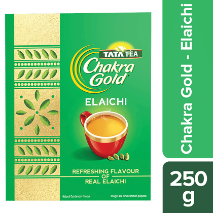 Tata Tea Chakra Gold Tea - Elaichi, 250 g