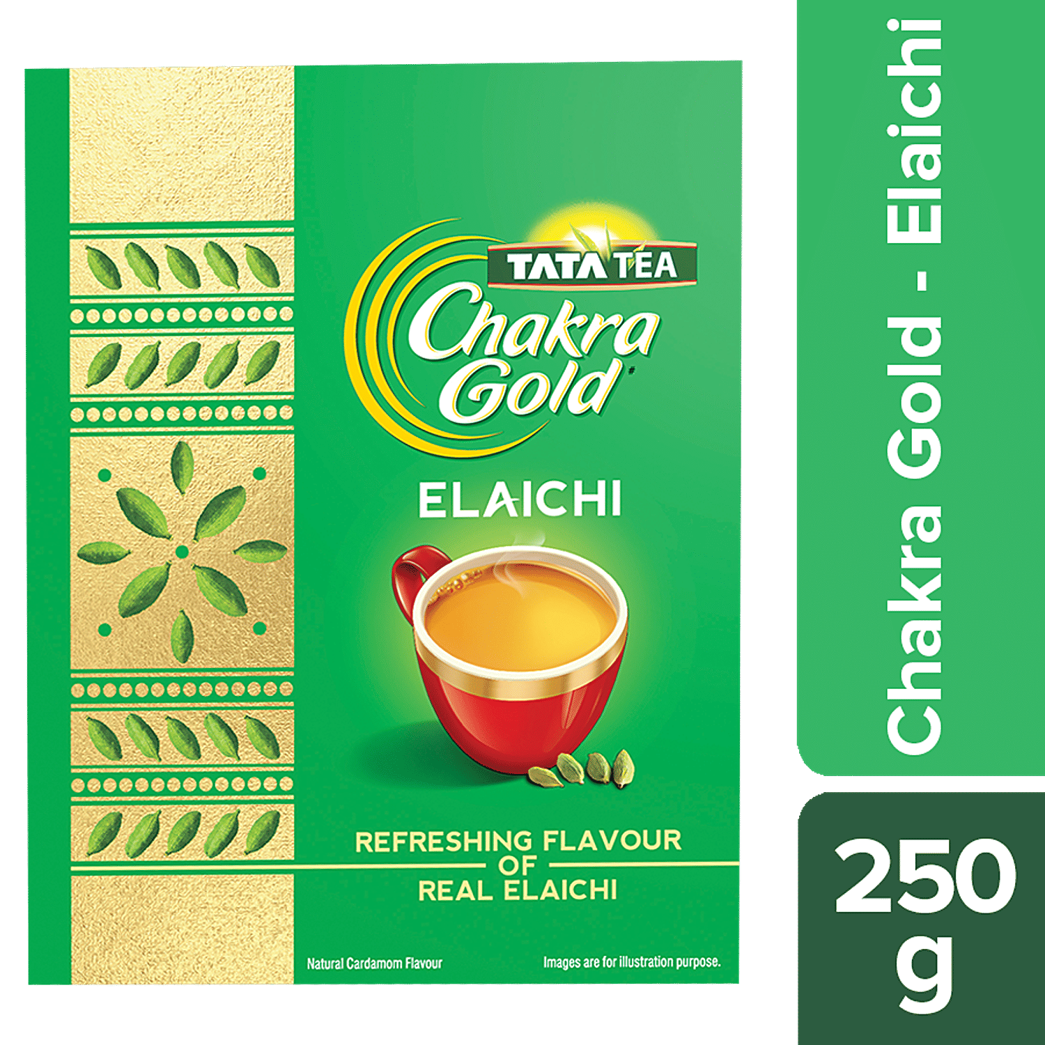 Tata Tea Chakra Gold Tea - Elaichi, 250 g