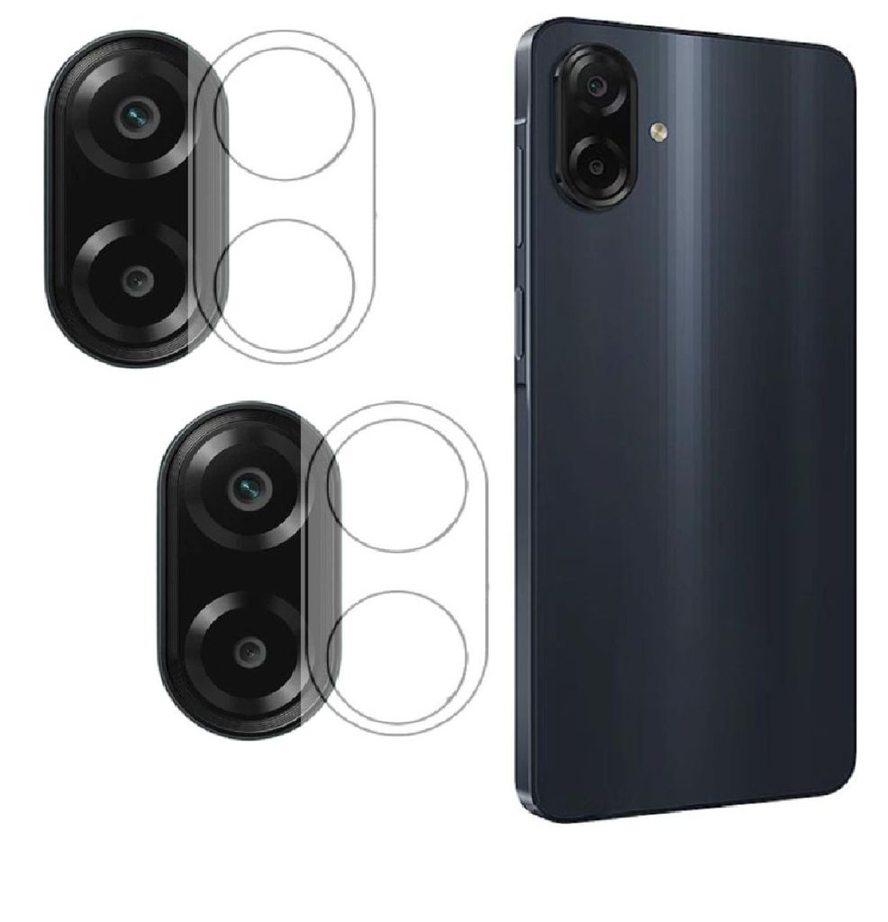 ISAAK Back Camera Lens Protector compatible for Samsung Galaxy M17e 5G (Pack of 2)