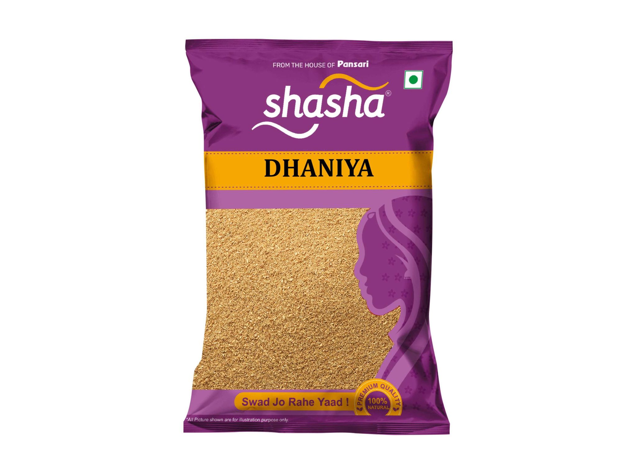 Shasha Coriander / Dhaniya Powder - 500gm