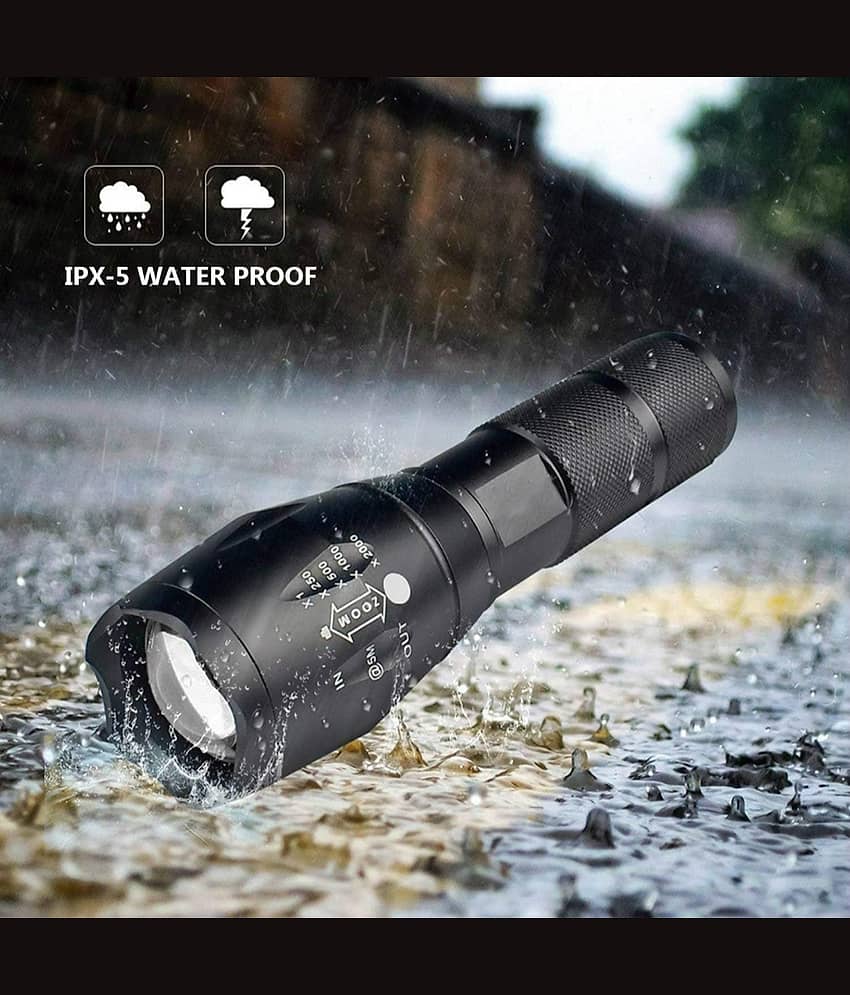 QitmirMKT 5 Modes compact torch 90W Multicolor Emergency Light ( Pack of 1 )