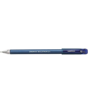 UNOMAX Boldtron 2X 1.0MM Blue Ball Pen (Pack of 30, Blue)