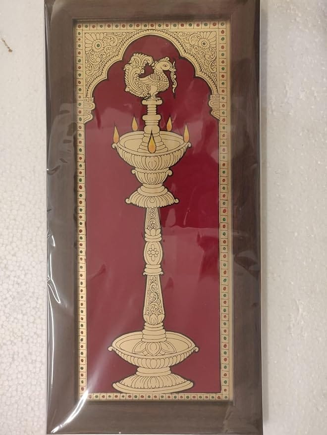Kuthu Vilakku  - Without Frame 10 x 8