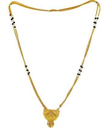JIPPA Golden Mangalsutra ( Pack of 1 )