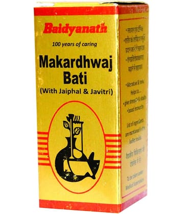 Baidyanath Makardhwaja Bati Tablet 20 No.S Pack of 1