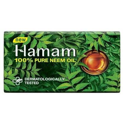 Hamam Bathing Soap Neem Tulsi & Aloe Vera 150g Hamam Bathing Soap Neem Tulsi & Aloe Vera 150g