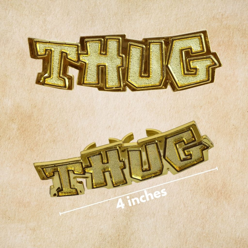 Thug Hip Hop Rapper Bling Rings - For Adults