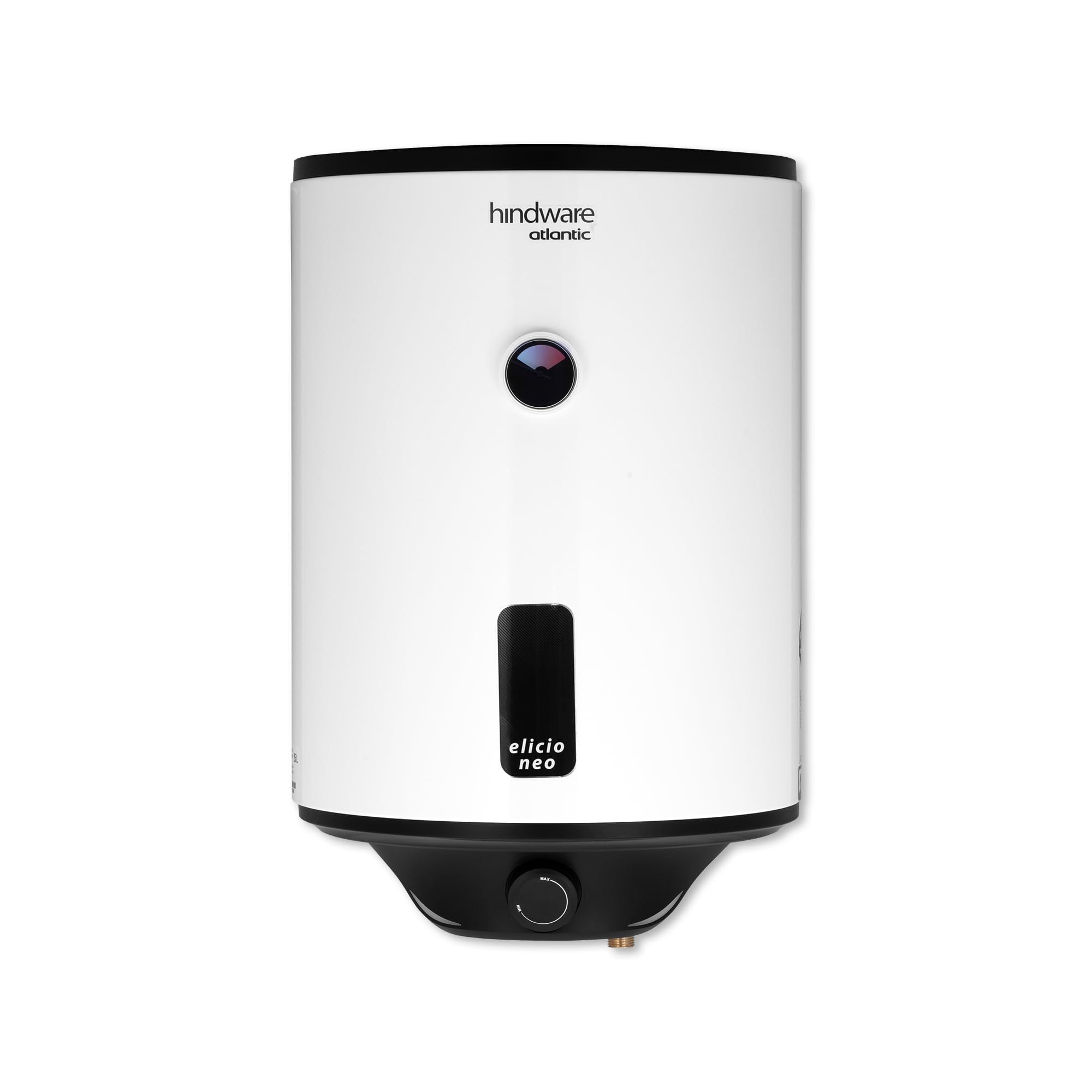 HINDWARE SMART APPLIANCES Atlantic Elicio Neo 25L, 2Kw, Glasslined Coated Tank, Storage Water Heater, White HINDWARE SMART APPLIANCES Atlantic Elicio Neo 25L, 2Kw, Glasslined Coated Tank, Storage Water Heater, White - White / 25L