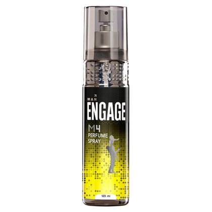 Engage M4 Perfume Spray - For Men, 120 ml