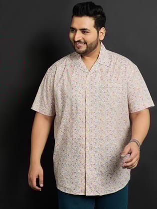 Men Plus Size Gotha Printed Shirt - 6XL Men Plus Size Gotha Printed Shirt - 6XL