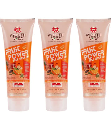 AYOUTHVEDA - Refreshing Face Wash For All Skin Type ( Pack of 3 )