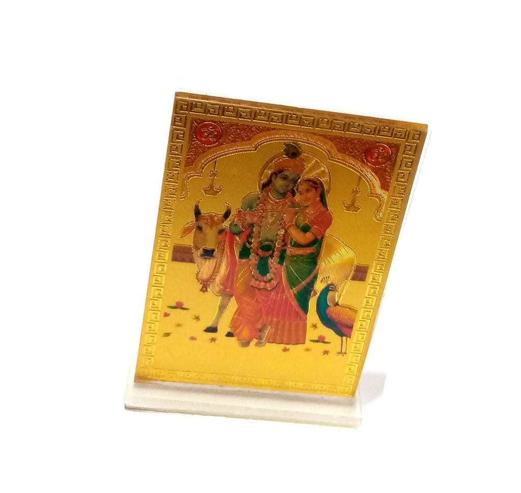 Nawani Radha Krishna Car Dashboard Showpiece, 10/6 cm - Pooja Needs | Buy online on ZillyBuy