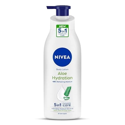 Nivea Aloe Hydration Deep Moisture Serum Body Lotion For Normal Skin - 400ml