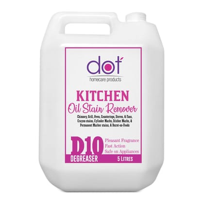 DOT Kitchen Oil Stain Remover 5 Litres | Heavy Degreaser | No Harsh chemicals