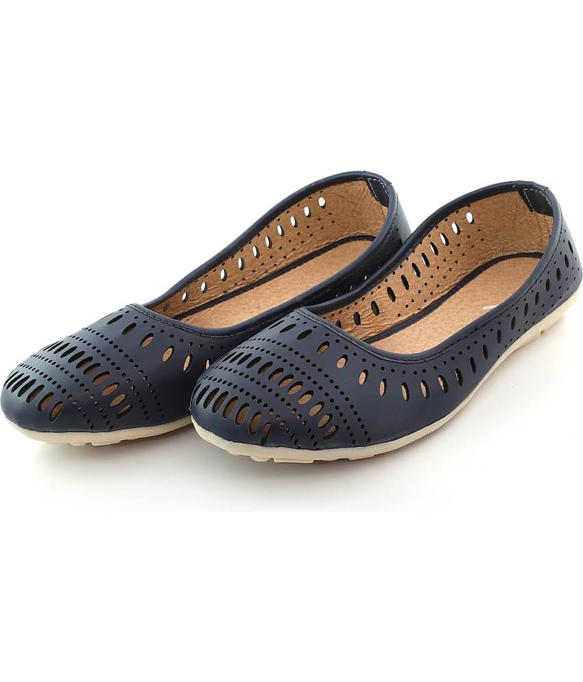 Apratim Blue Ballerinas