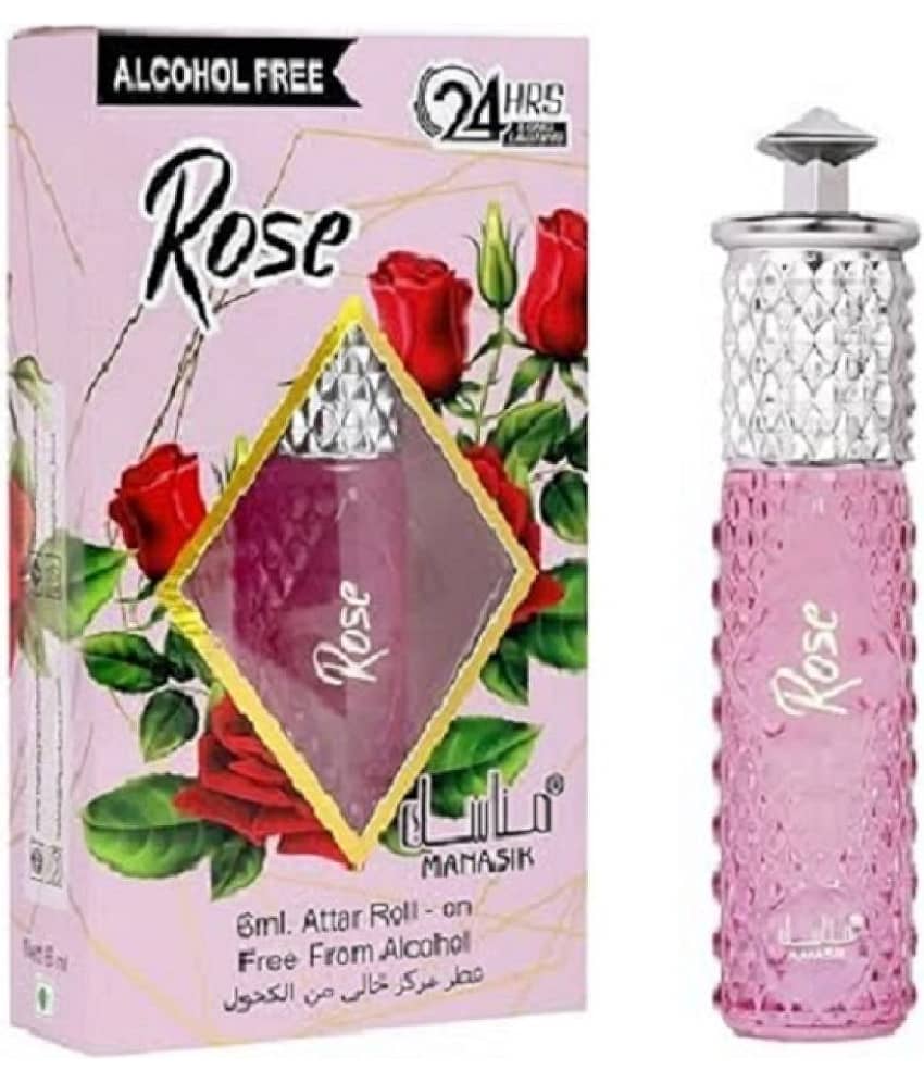 MANASIK ROSE  Concentrated Attar Roll On 6ml