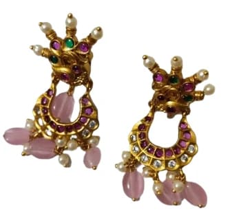 1 Gram Gold CZ Earrings 1 Gram Gold CZ Earrings