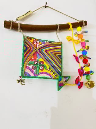 ‘Atang Patang’ Mini Hanging - Green