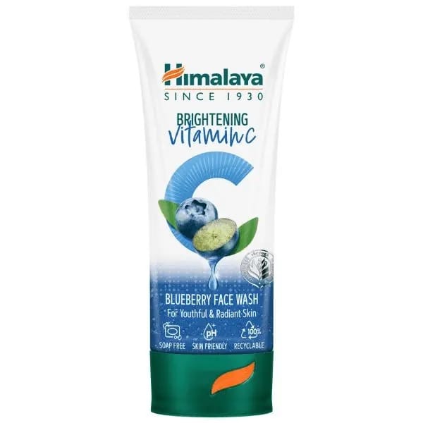 Himalaya brightening vitamin c blueberry face wash 100 ml
