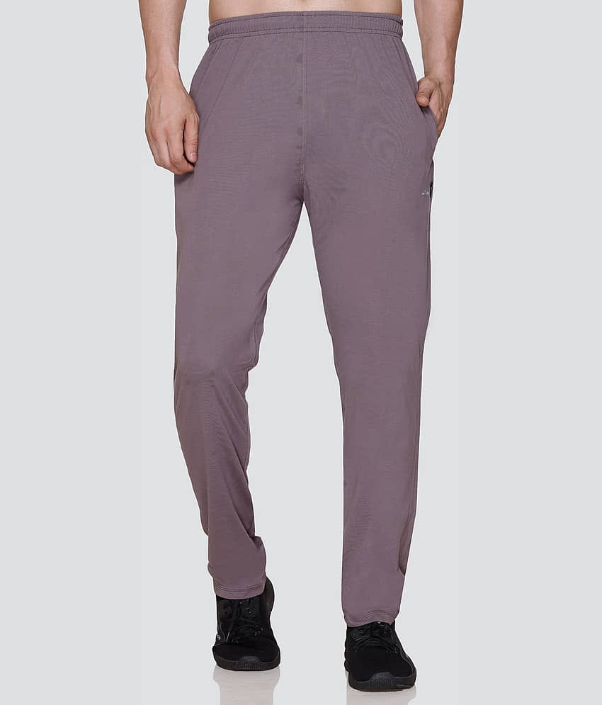 Zeffit Silver Cotton Blend Men's Sports Trackpants ( Pack of 1 )