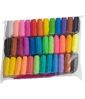 Freedy (Pack of 12) Air Dry Clay, Colorful Children Soft Clay, Creative Art Crafts, Gifts for Kids-Multi Color. Non-Toxic Modeling Magic Fluffy Foam Bouncing Clay Putty Kit for Kids with Tools