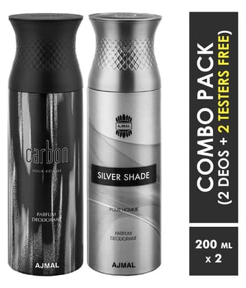 AJMAL - Deodorant Spray for Men 200 ml ( Pack of 2 )