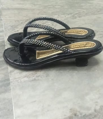 Womens V-Strap half point heels
