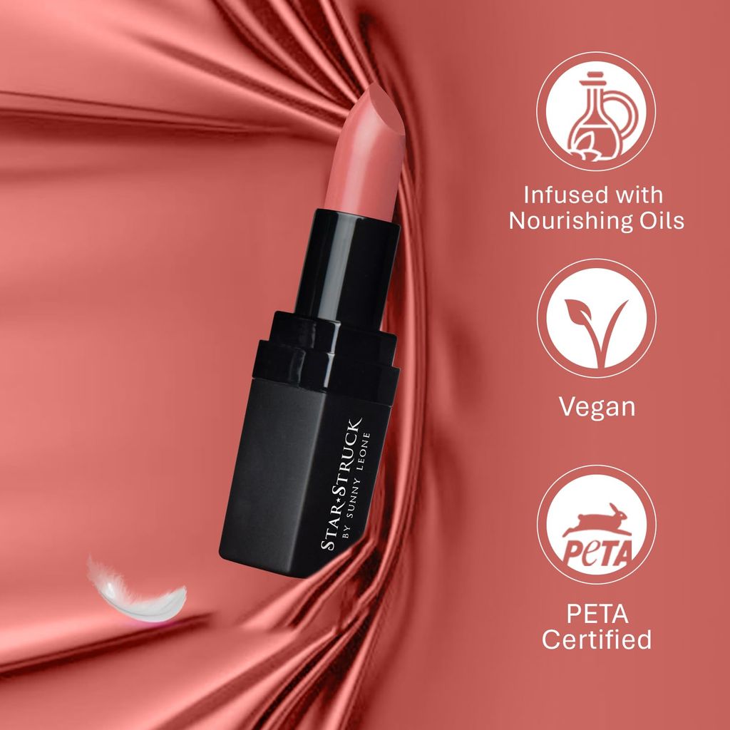 STARSTRUCK BY SUNNY LEONE Luxe Matte Lipstick | Richly Pigmented Luxe Matte Lipstick