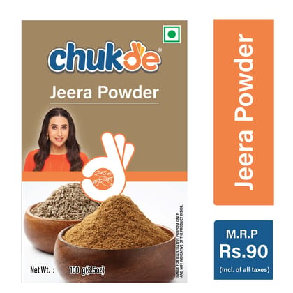 Chukde Spices Jeera Powder/Cumin Powder, 100G Chukde Spices Jeera Powder/Cumin Powder, 100G
