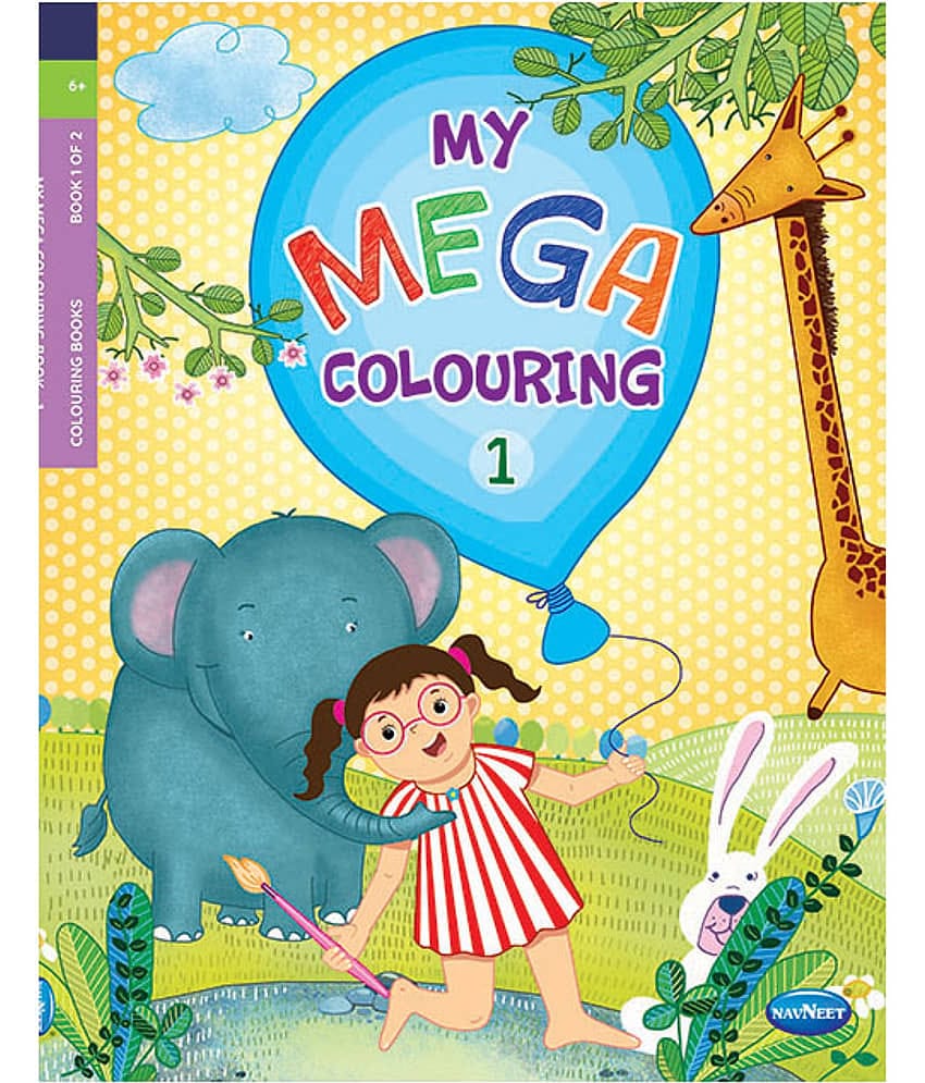 Navneet My Mega Colouring - Book 1