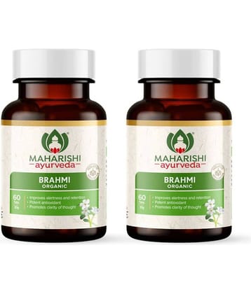 Maharishi Ayurveda Organic Brahmi Tablet 120 No.S Pack of 2