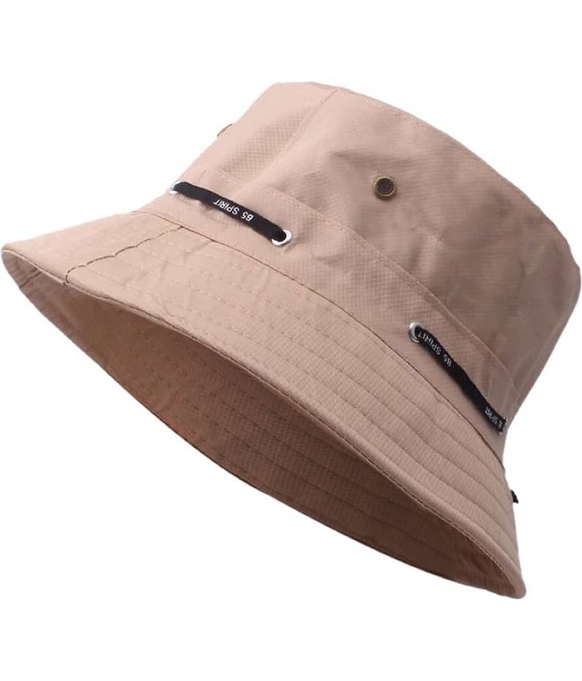 Infispace Beige Cotton Women's Hat ( Pack of 1 )