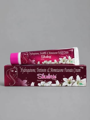 Skinbrite Cream 15g | Hydroquinone, Tretinoin & Mometasone Furoate Cream | Skin Pigmentation & Dark Spot Care