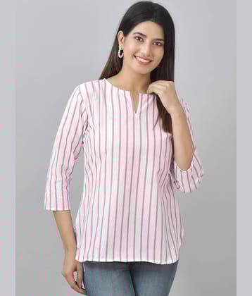 QuaClo Pink Cotton Women's Tunic ( Pack of 1 )