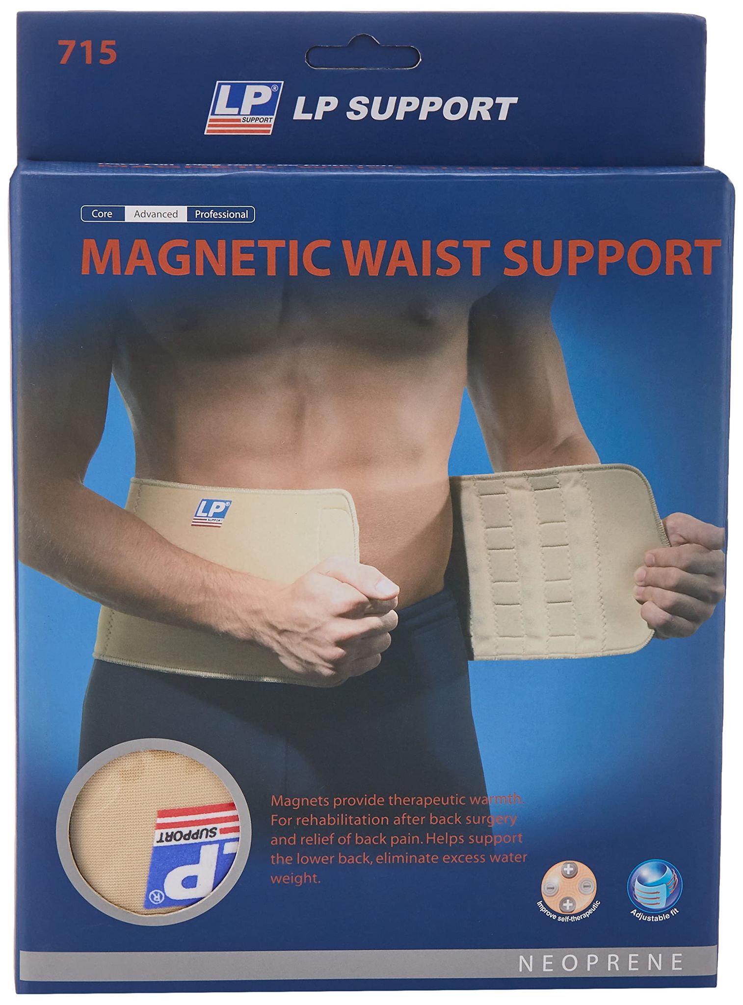 LP 715 Magnetic Waist Support