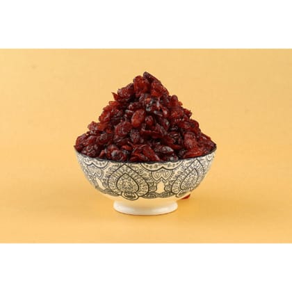 Ajfan Dried Natural Cranberries Sliced | Immunity Booster | Rich In Vitamins & Gluten, 100 gm