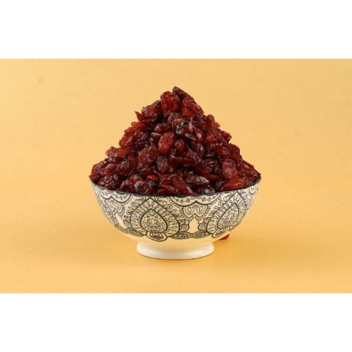 Ajfan Dried Natural Cranberries Sliced | Immunity Booster | Rich In Vitamins & Gluten, 100 gm