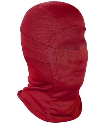 Bentag Maroon Cotton Anti Pollution Mask ( Pack of 1 )