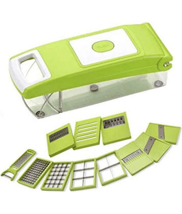 sakimo Green Plastic Mannual Chopper 1200 ml ( Pack of 1 )