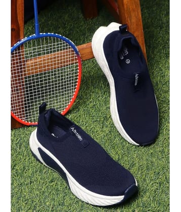 Action Sports Shoes For Men Navy Mens Sports Running Shoes - None