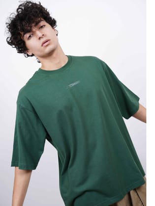 Everyday Oversized Tee - Greenest green-Small / Greenest green