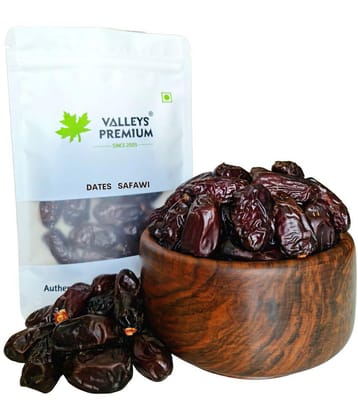 Valleys Premium Saudi Arabian Safawi Dates Healthy And Natural 400 Grams